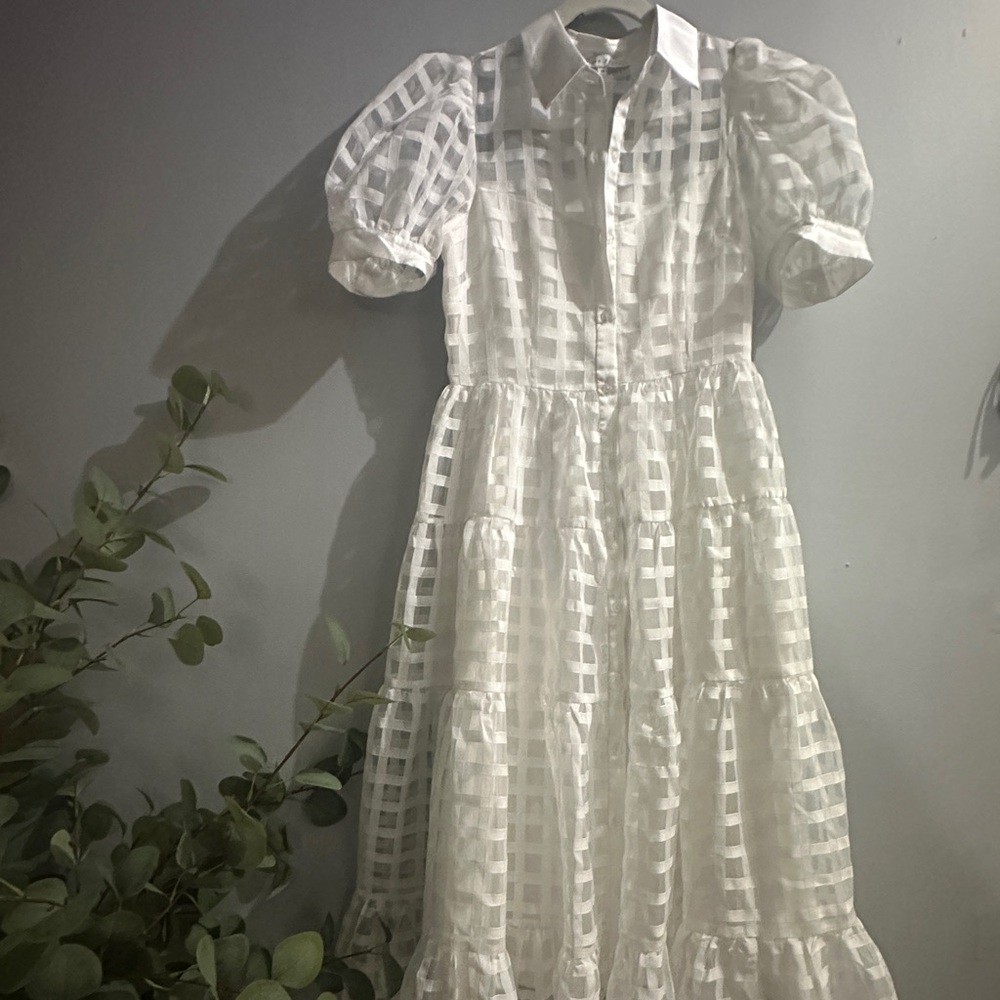 English factory Organza Dress